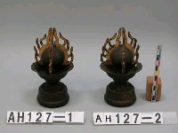 藏品(紅銅燈頂飾)的圖片